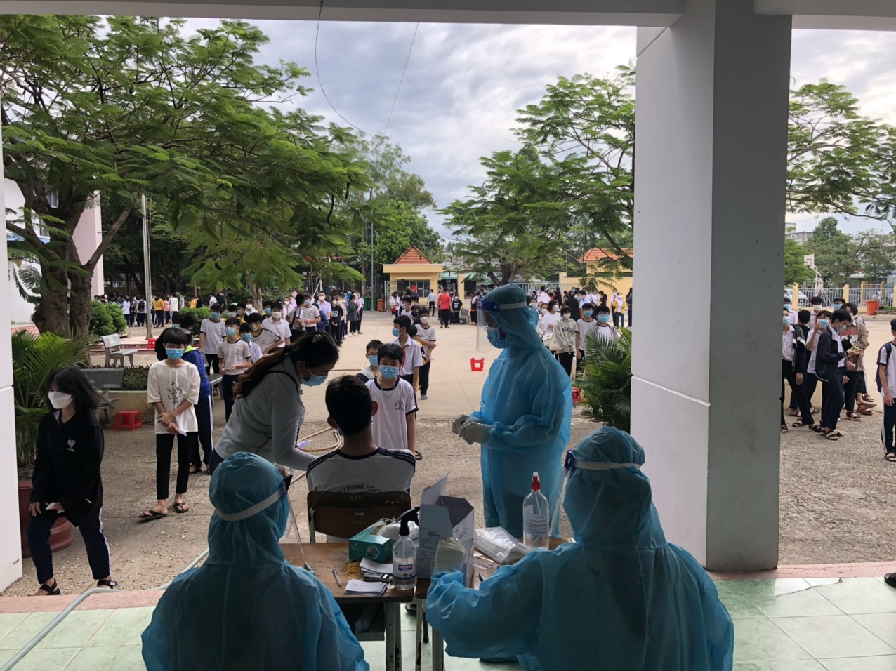 Kế hoạch thực hiện phương án phòng, chống dịch covid 19 và đảm bảo an toàn phòng, chống dịch covid 19 khi học sinh đi học trở lại năm học 2021-2022