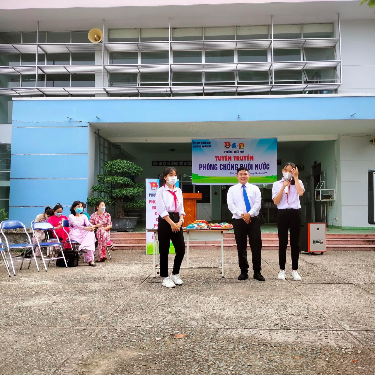 Tuyên truyền kỹ năng phòng chống đuối nước (23/5/2022)